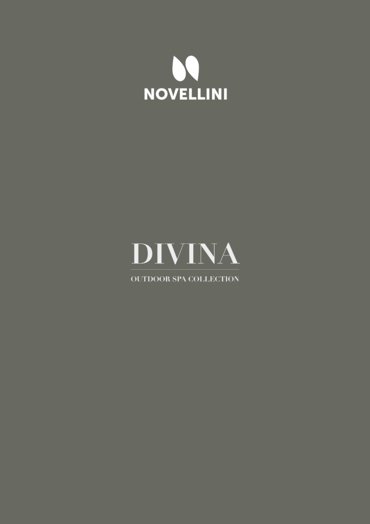 DIVINA OUTDOOR NOVELLINI. Katalog som visar Novellinis SPA serie.