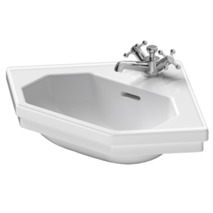 1930 hörntvättställ i en antik design från Duravit.