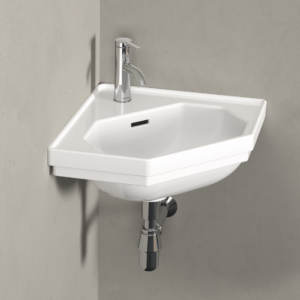 1930 hörntvättställ i en antik design från Duravit.