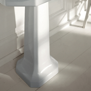 1930 porslinspelare till tvättställ från Duravit i en klassisk design.
