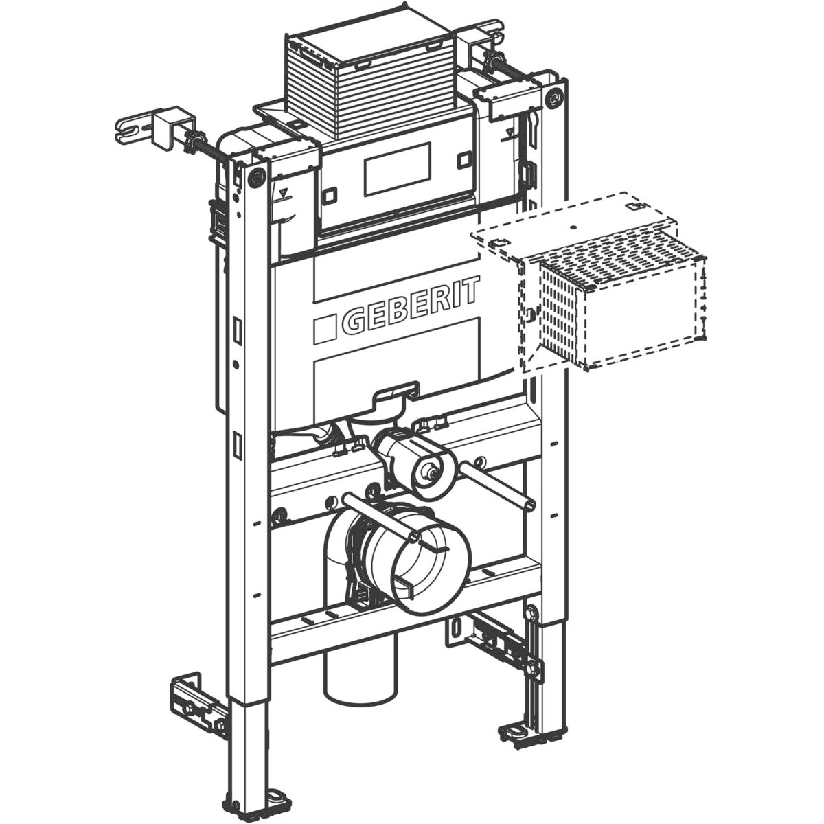 Omega 82 fixtur ritning.