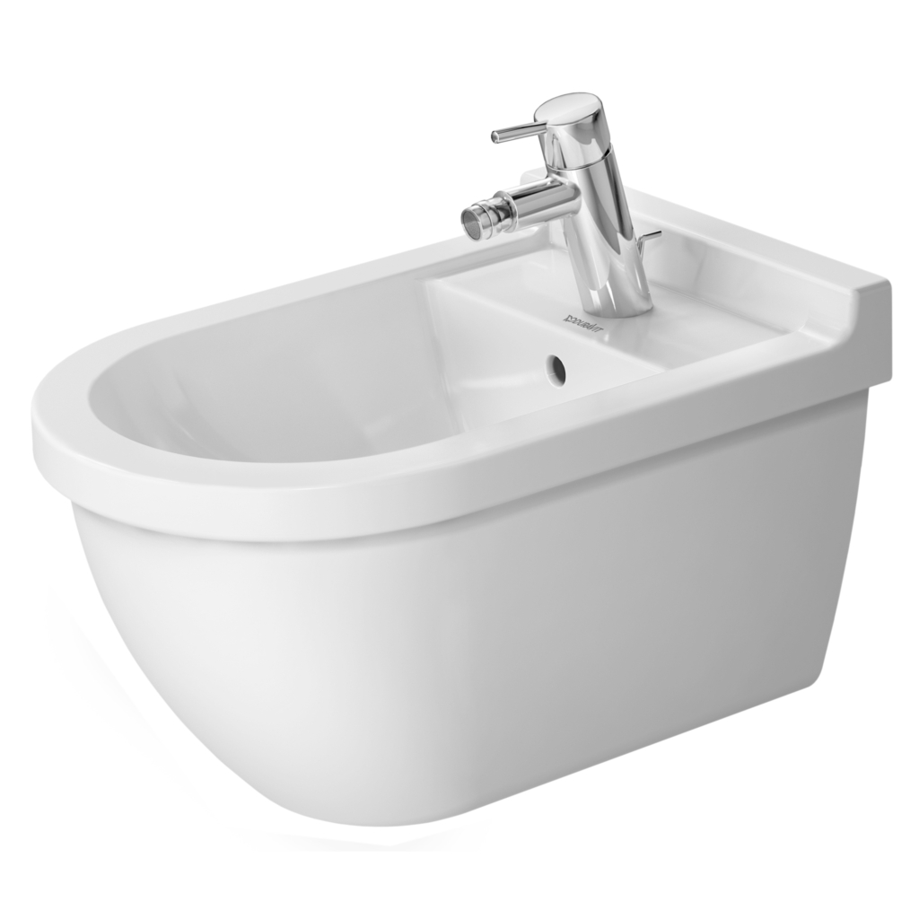 Starck 3 bidé vägghängd från Duravit.