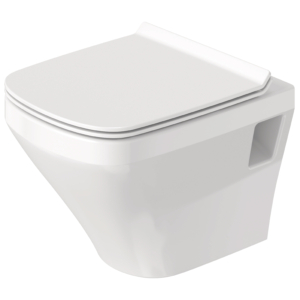 DuraStyle Rimless Compact vägghängd toalett.