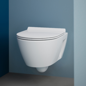 Vägghängd Rimless toalett. No.1 Duravit.