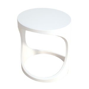 Elips pall i solid surface.