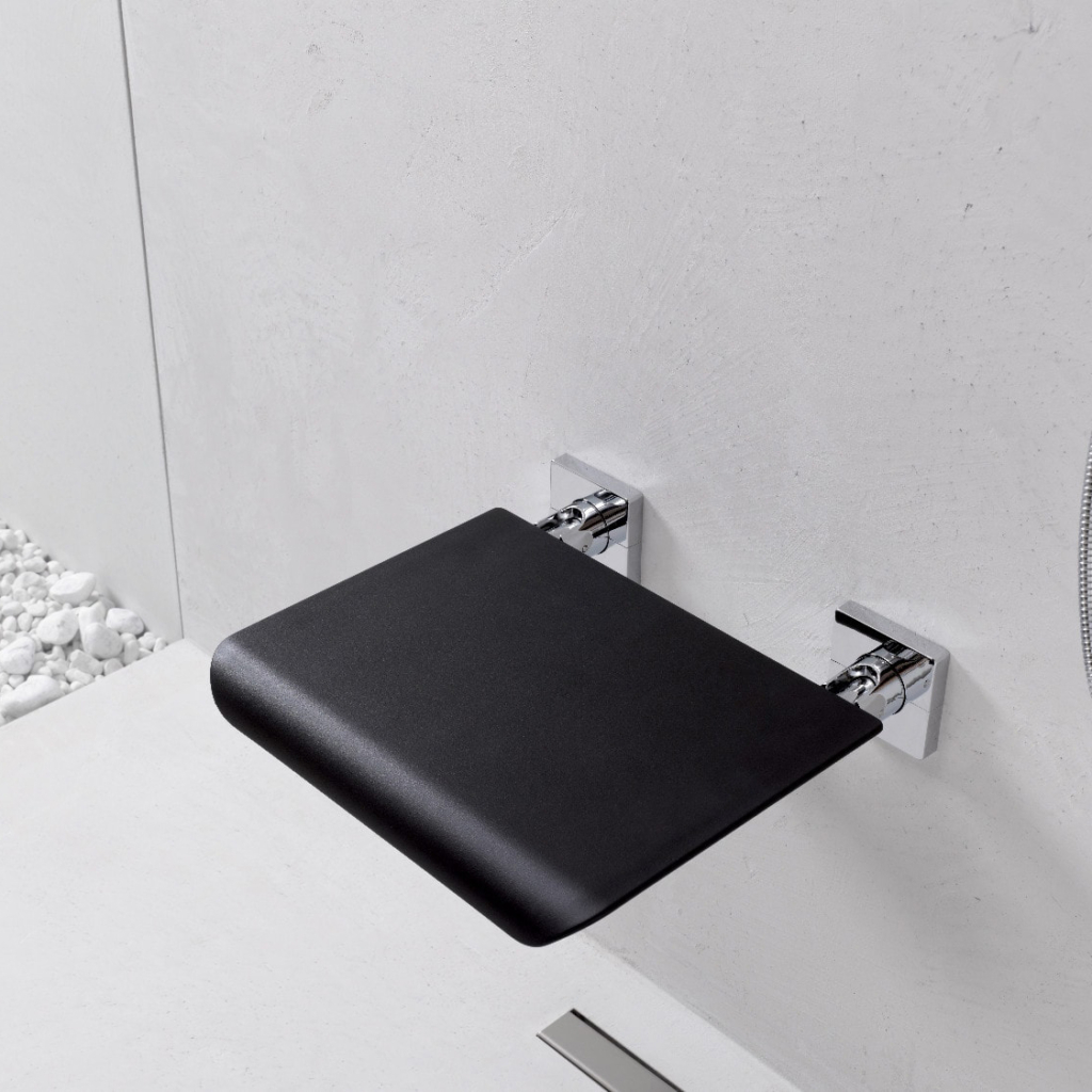 Fällbar sits för vägg