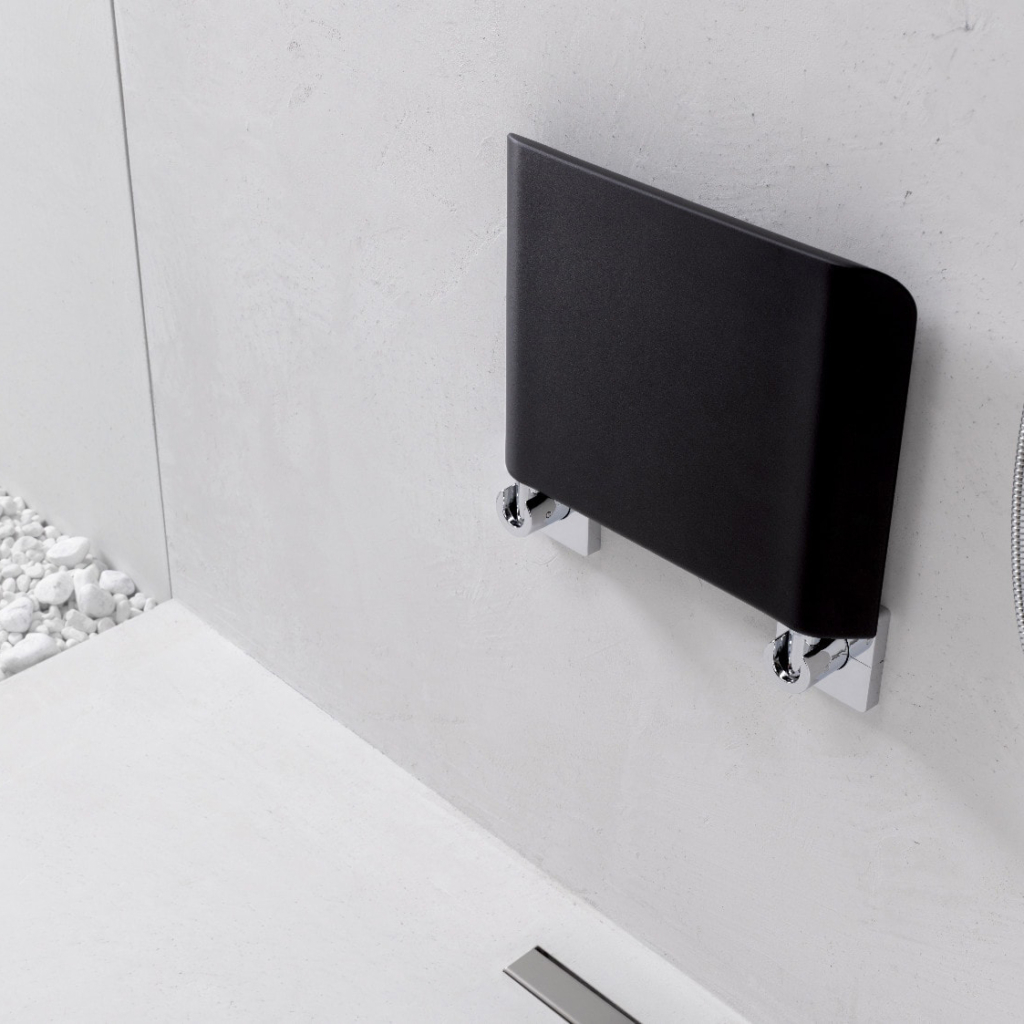 Fällbar sits för vägg