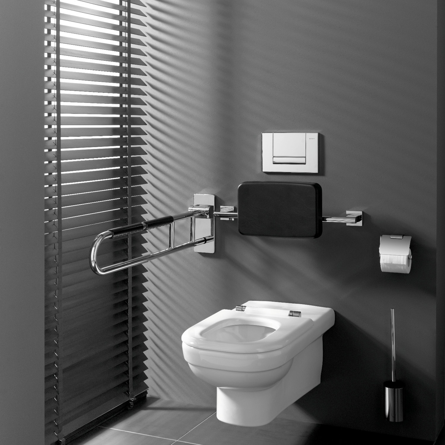 Armstöd till toalett