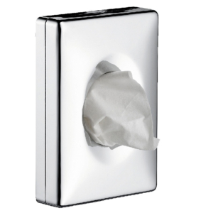 Hållare för sanitetspåsar.