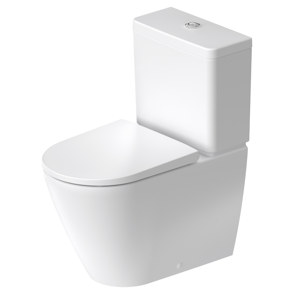 D-Neo Rimless golvstående toalettstol.