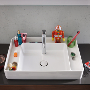 Bento tvättställ för bänk.