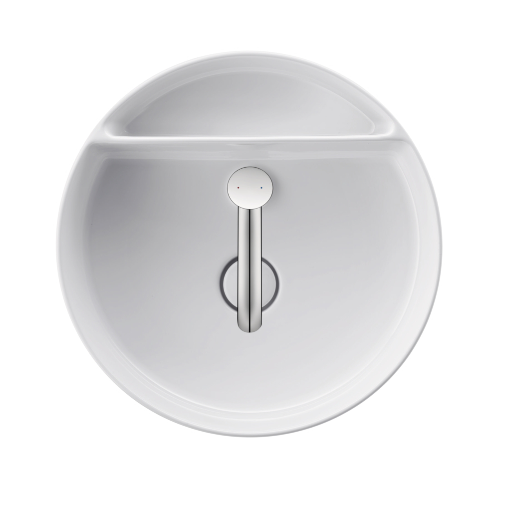 Bento runt tvättställ för bänk.