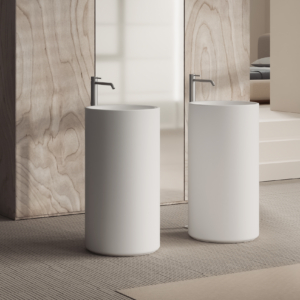 Torcello tvättställ golv.