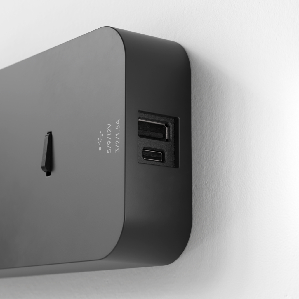 Enna Surface USB läslampa för vägg.