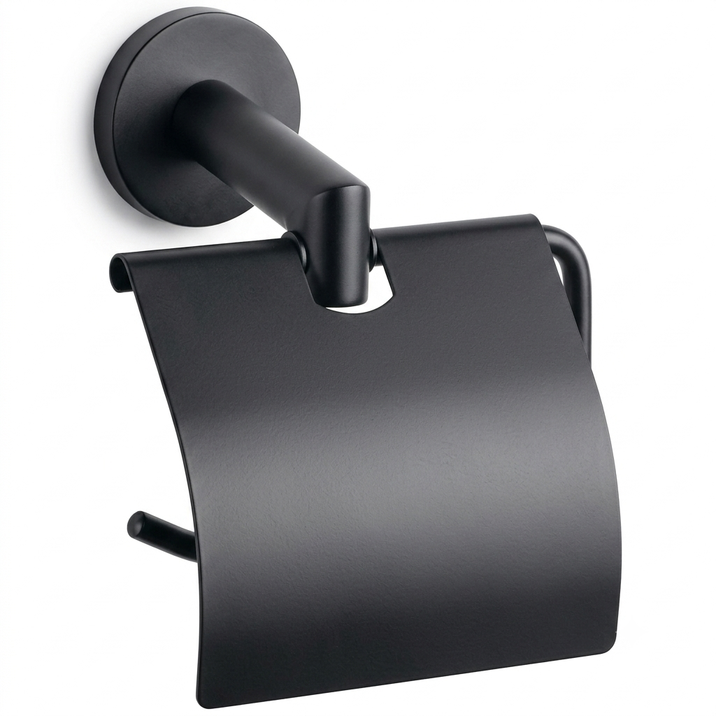 Tesina pappershållare med lock.